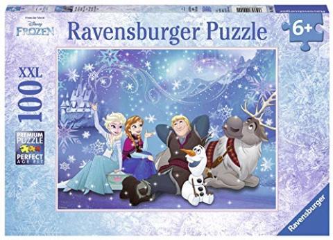 Ravensburger 100 Parçalı Walt Disney Frozen 2 Ice Magic Puzzle-109111