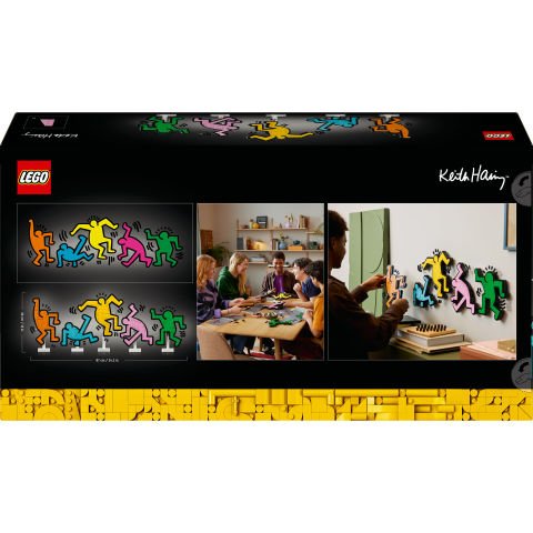 LEGO® Art Keith Haring – Dans Eden Figürler Dekoratif Oturma Odası Modeli 31216