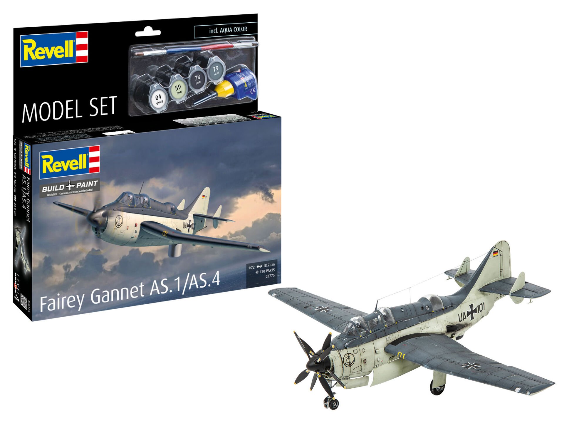 Model Set Fairey Gannet AS.1/AS.4