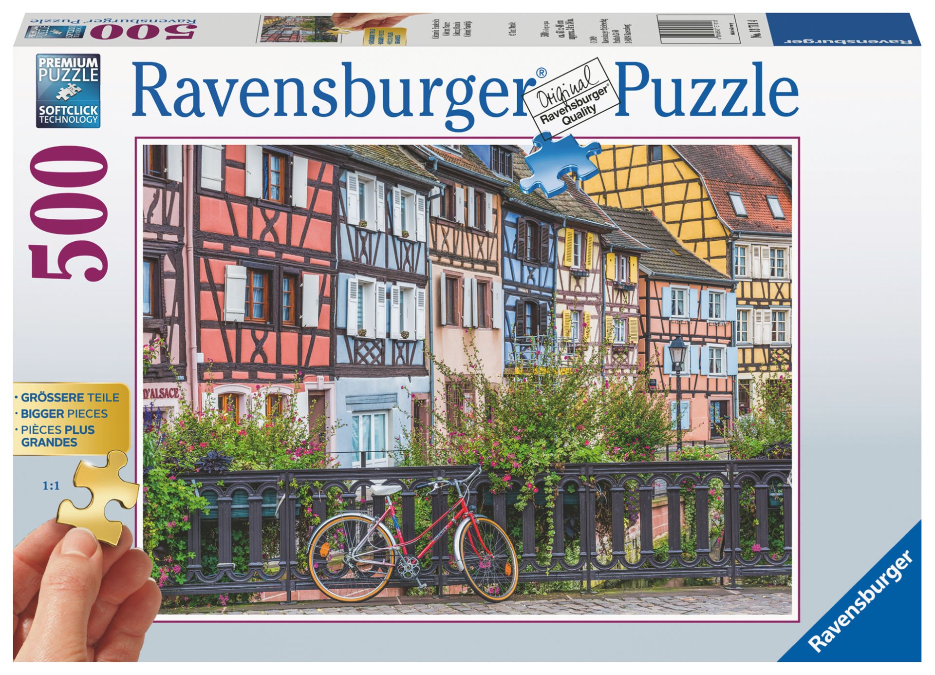 500 Parça Puzzle Gold Fransa