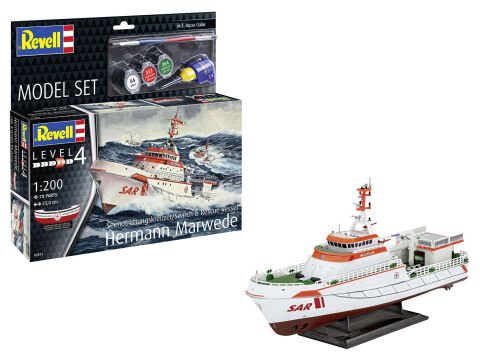 Revell Model Set Dgzrs Hermann Marwede