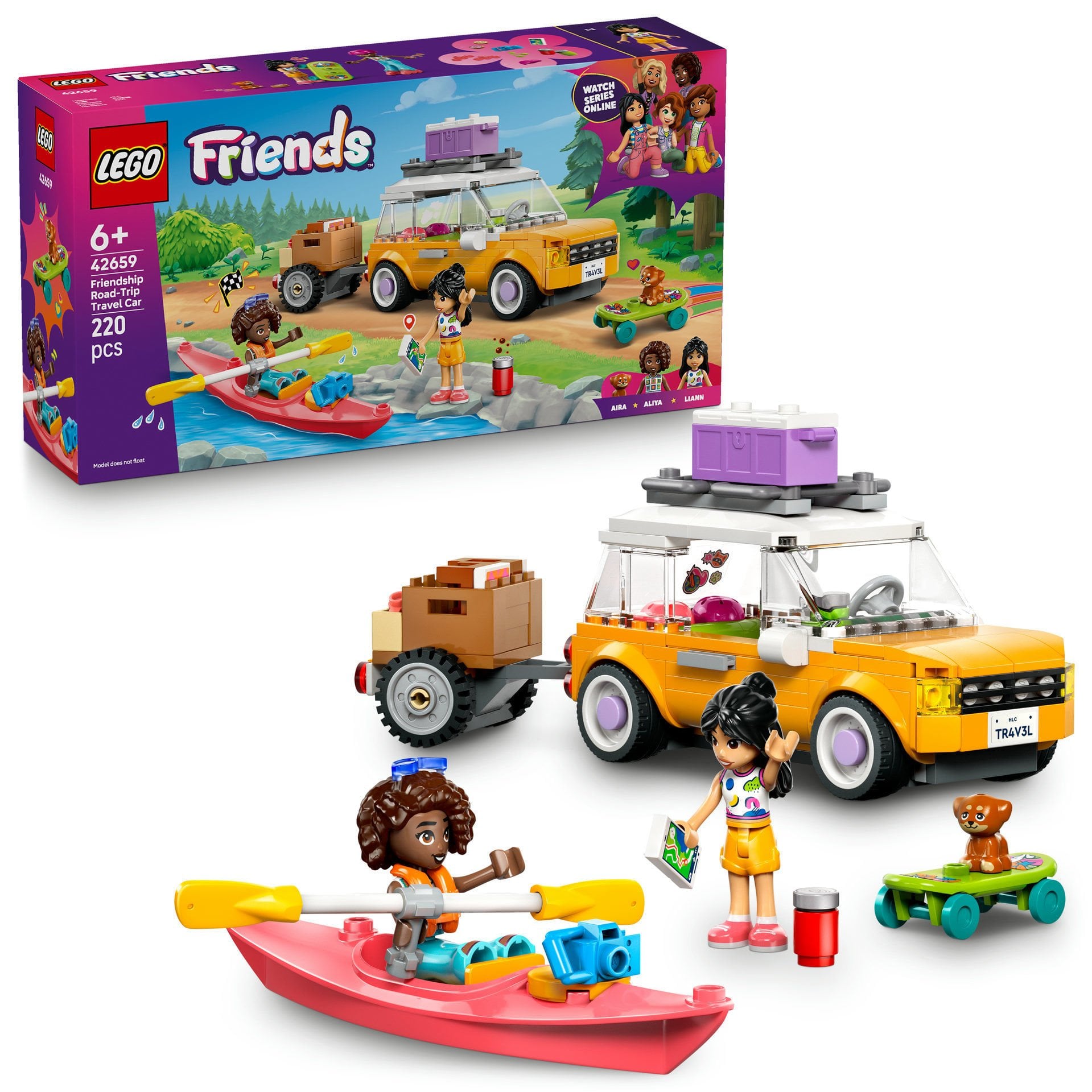 LEGO® Friends Arkadaşlık Seyahat Arabası Yapım Seti 42659