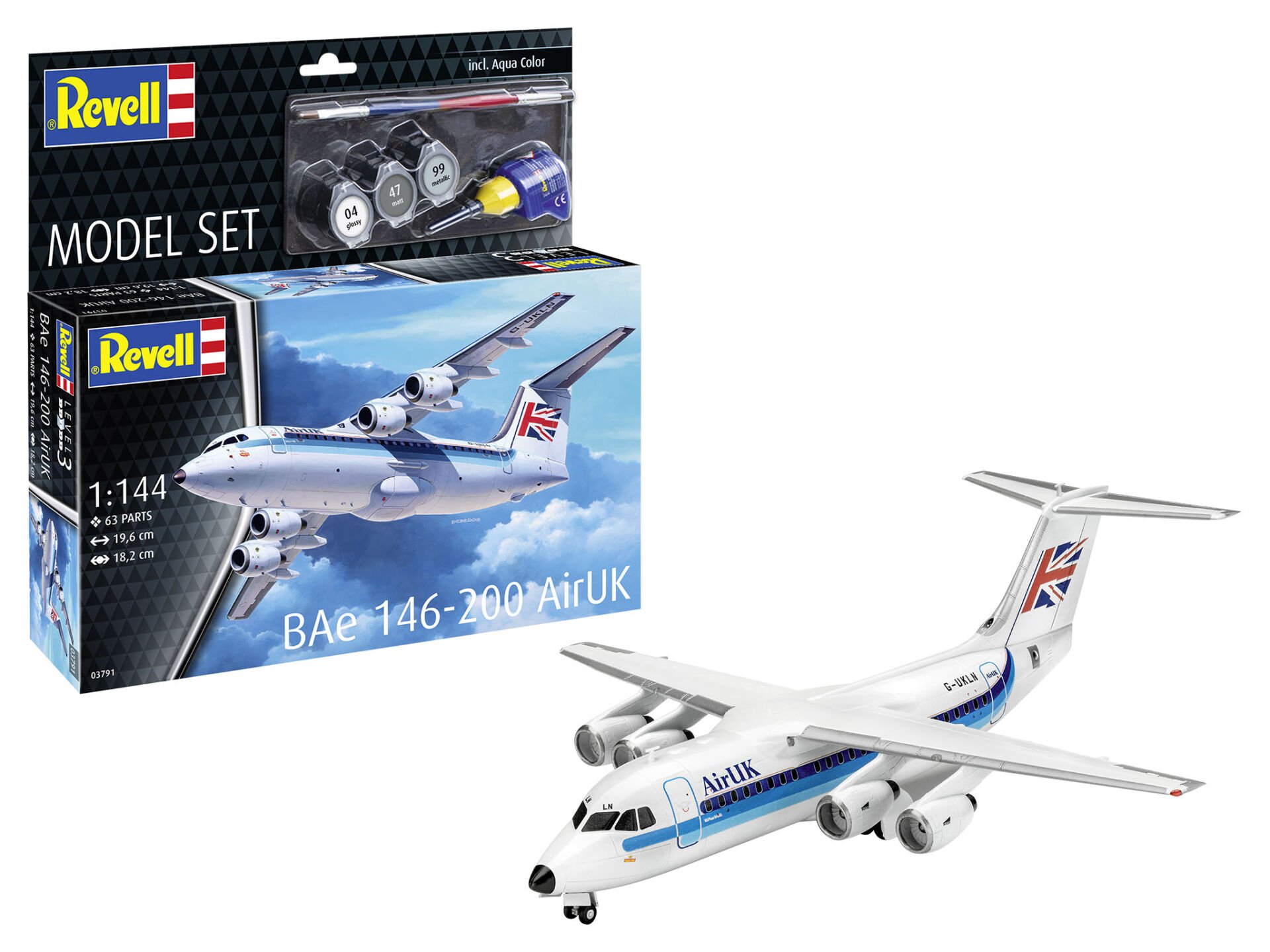 Model Set BAe 146-200 AirUK