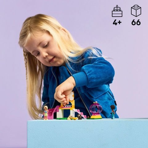 LEGO® Friends Yavru Köpek Oyun Parkı, Yaratıcı Oyuncak Yapım Seti 42665