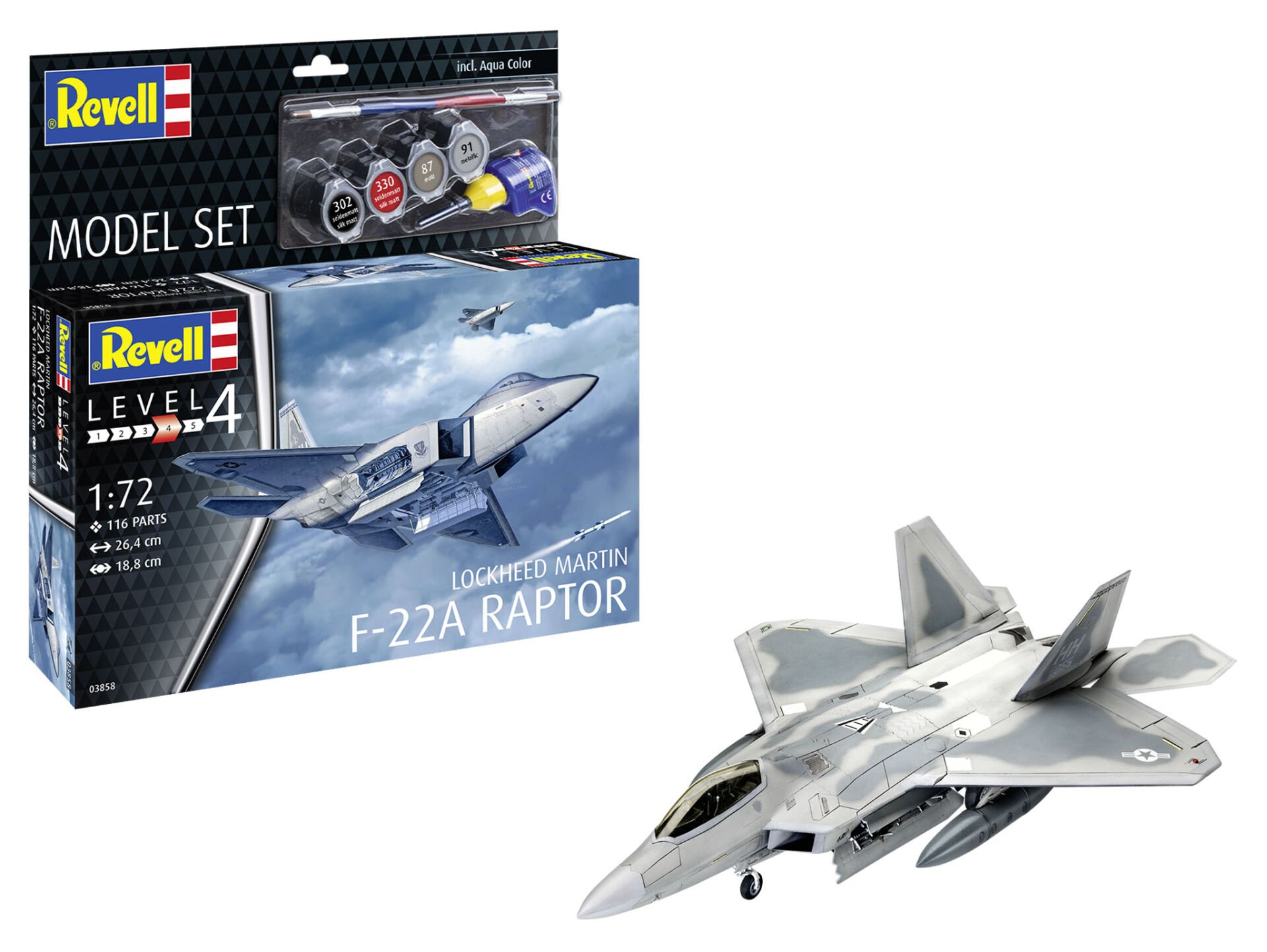 Model Set Lockheed Martin F-22A Raptor