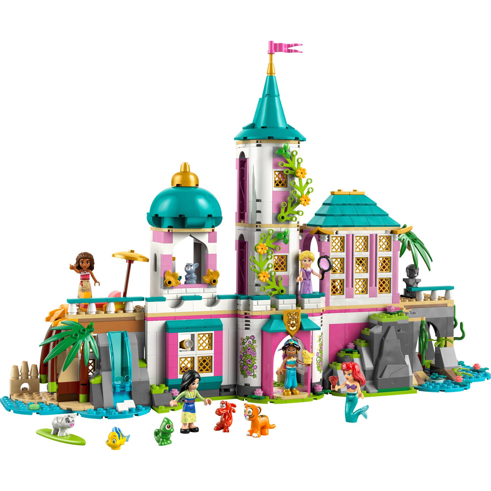 LEGO® ǀ Disney Prenses Şatosu ve Kraliyet Hayvanları Oyuncak Yapım Seti 43267