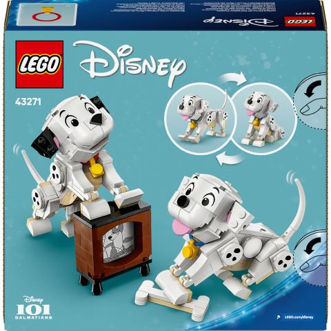 LEGO® ǀ Disney Lucky ve Penny 101 Dalmaçyalı Köpek Yavruları Yapım Oyuncağı 43271
