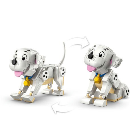 LEGO® ǀ Disney Lucky ve Penny 101 Dalmaçyalı Köpek Yavruları Yapım Oyuncağı 43271