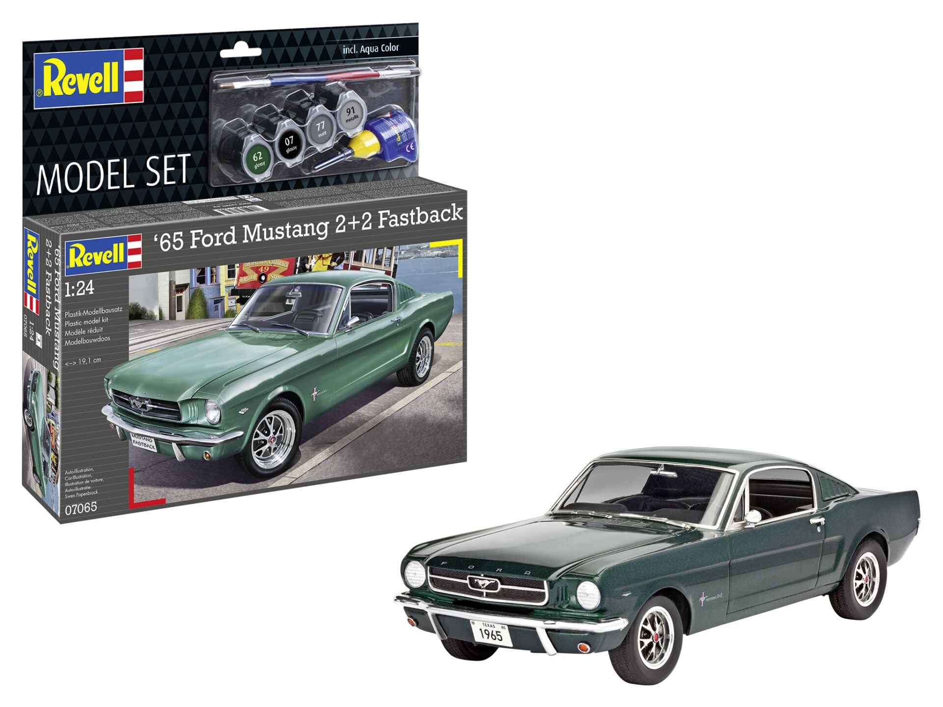 Model Set 1965 Ford Mustang 2+2 Fastback