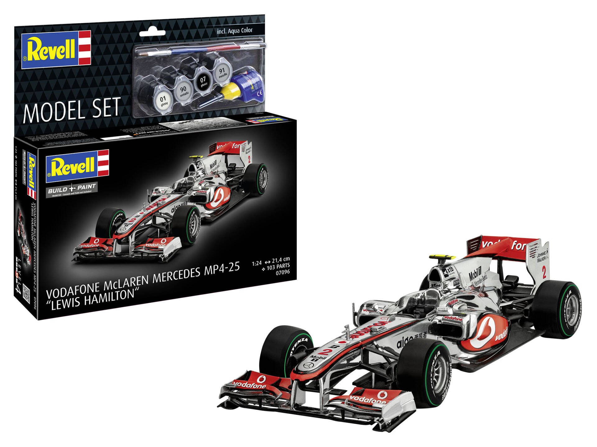 Model Set McLaren Mercedes MP4-25 Lewis Hamilton