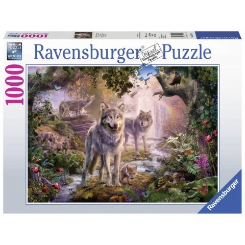 1000 Parça Puzzle Wolf Family