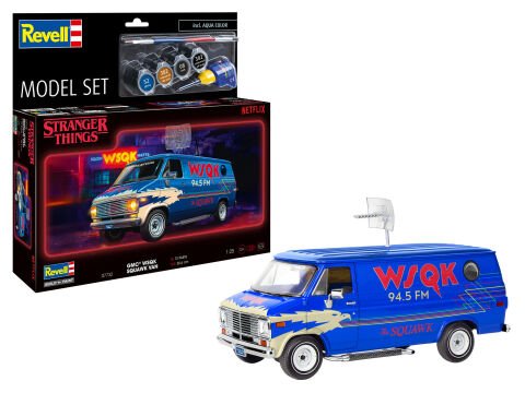 Model Set GMC® WSQK Squawk Van Stranger Things
