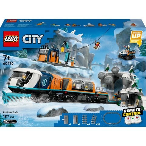 LEGO® City Kaşiflerin Kuzey Kutbu Ekspres Treni Araç Seti 60470