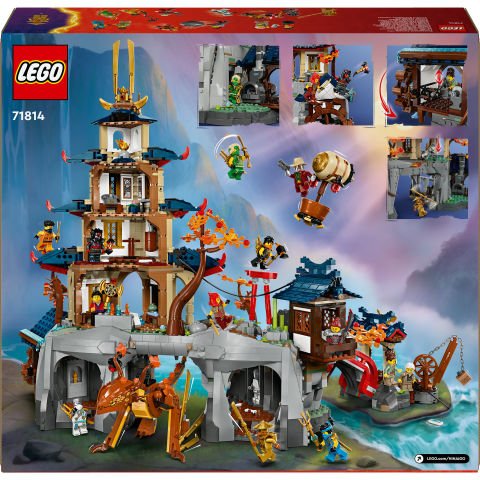 LEGO® NINJAGO® Turnuva Tapınak Şehri Macera Oyuncağı Seti 71814