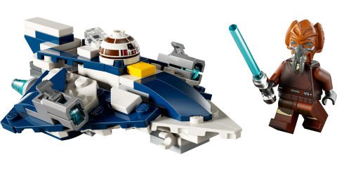 LEGO® Star Wars™ Plo Koon'un Jedi Starfighter™ Mikro Savaşçısı Oyuncak Yapım Seti 75400