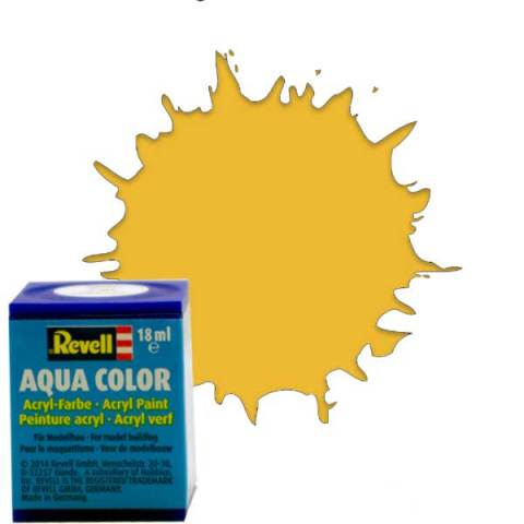 Revell Aqua Color Mat Kumlu Sarı 18ml-36116