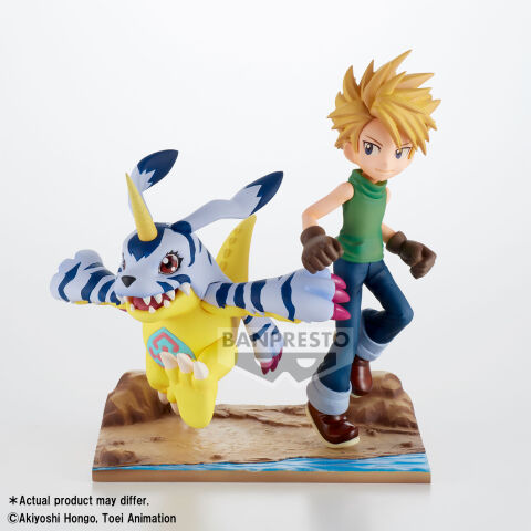 Banpresto Digimon Adventure Yamato ve Gabumon DXF Figürü - Adventure Archives Serisi