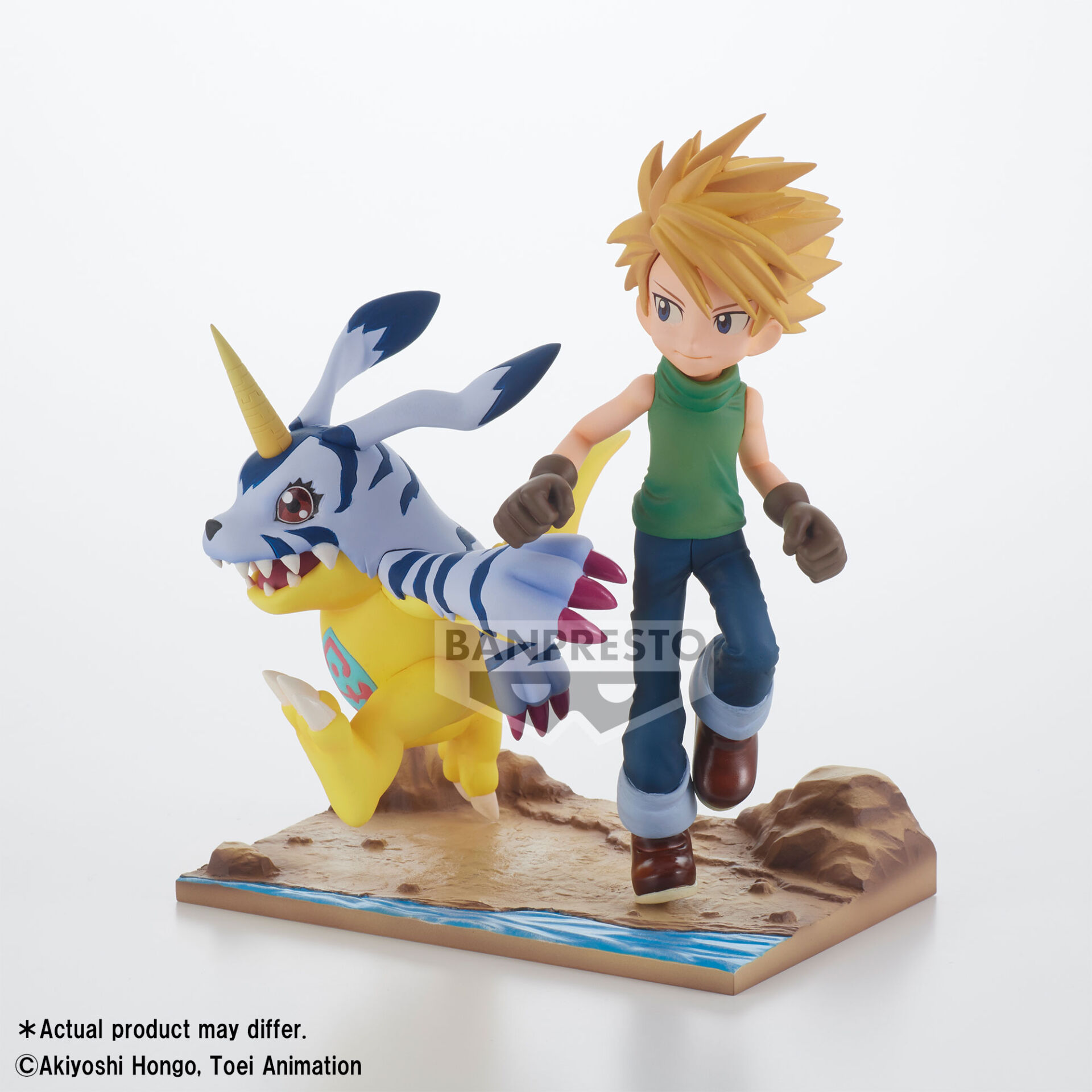 Banpresto Digimon Adventure Yamato ve Gabumon DXF Figürü - Adventure Archives Serisi