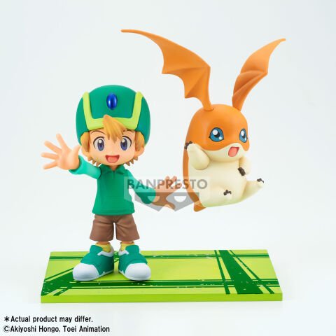 Banpresto Digimon Adventure Takeru ve Patamon DXF Figürü - Adventure Archives Serisi