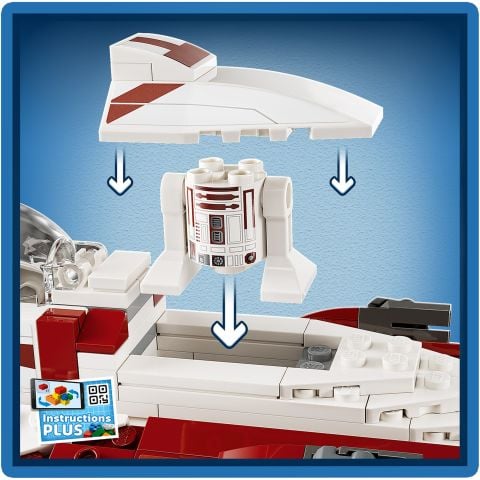 LEGO® Star Wars™ Obi-Wan Kenobi’nin Jedi Starfighter™’ı 75333 Yapım Seti