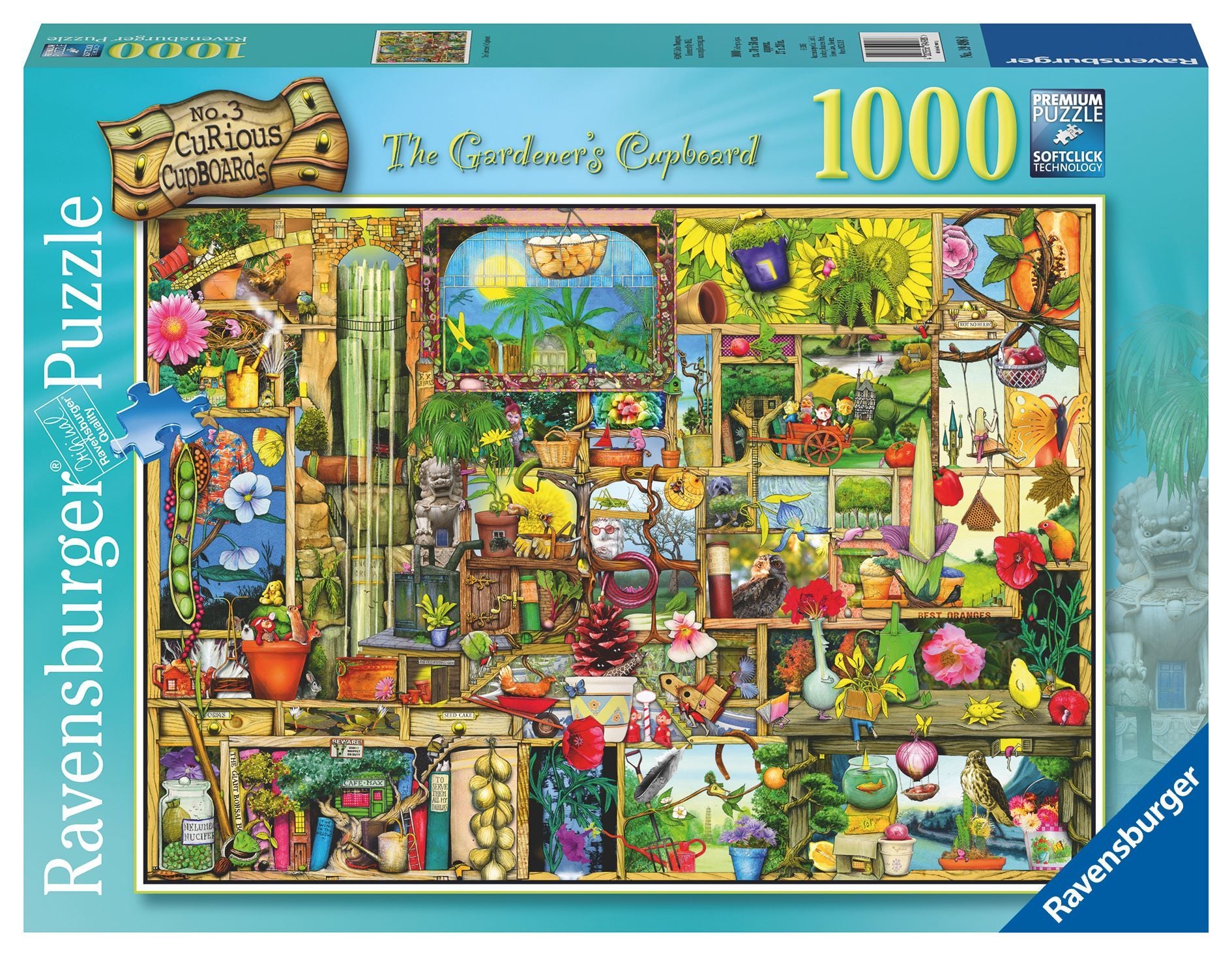 1000 Parça Puzzle Bahçıvan Dol+ı