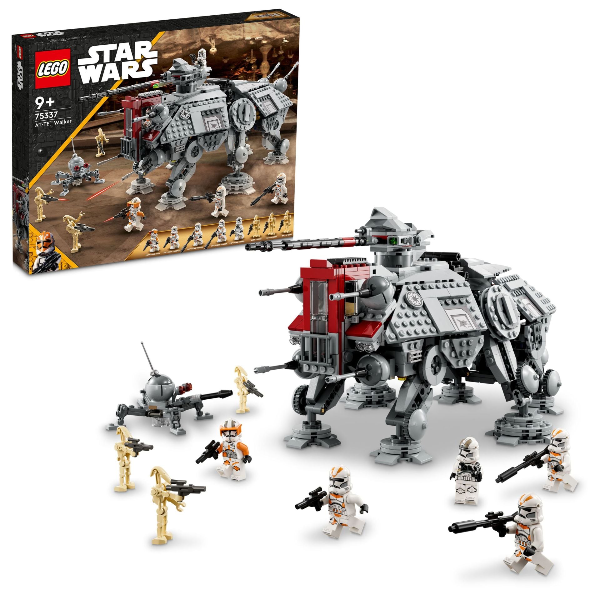LEGO® Star Wars™ AT-TE™ Walker 75337 - 9 Yaş ve Üzeri Çocuklar için Oyuncak Yapım Seti