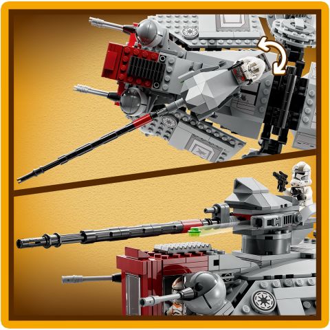 LEGO® Star Wars™ AT-TE™ Walker 75337 - 9 Yaş ve Üzeri Çocuklar için Oyuncak Yapım Seti