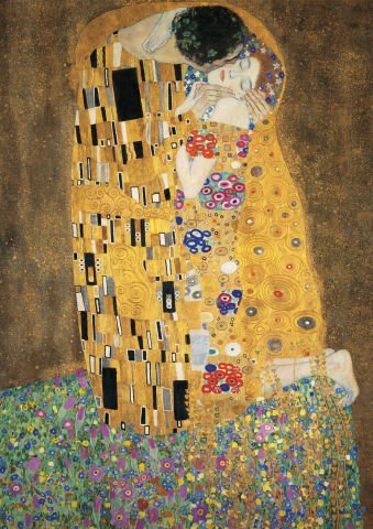 1500 Parça Puzzle Klimt Öpücük