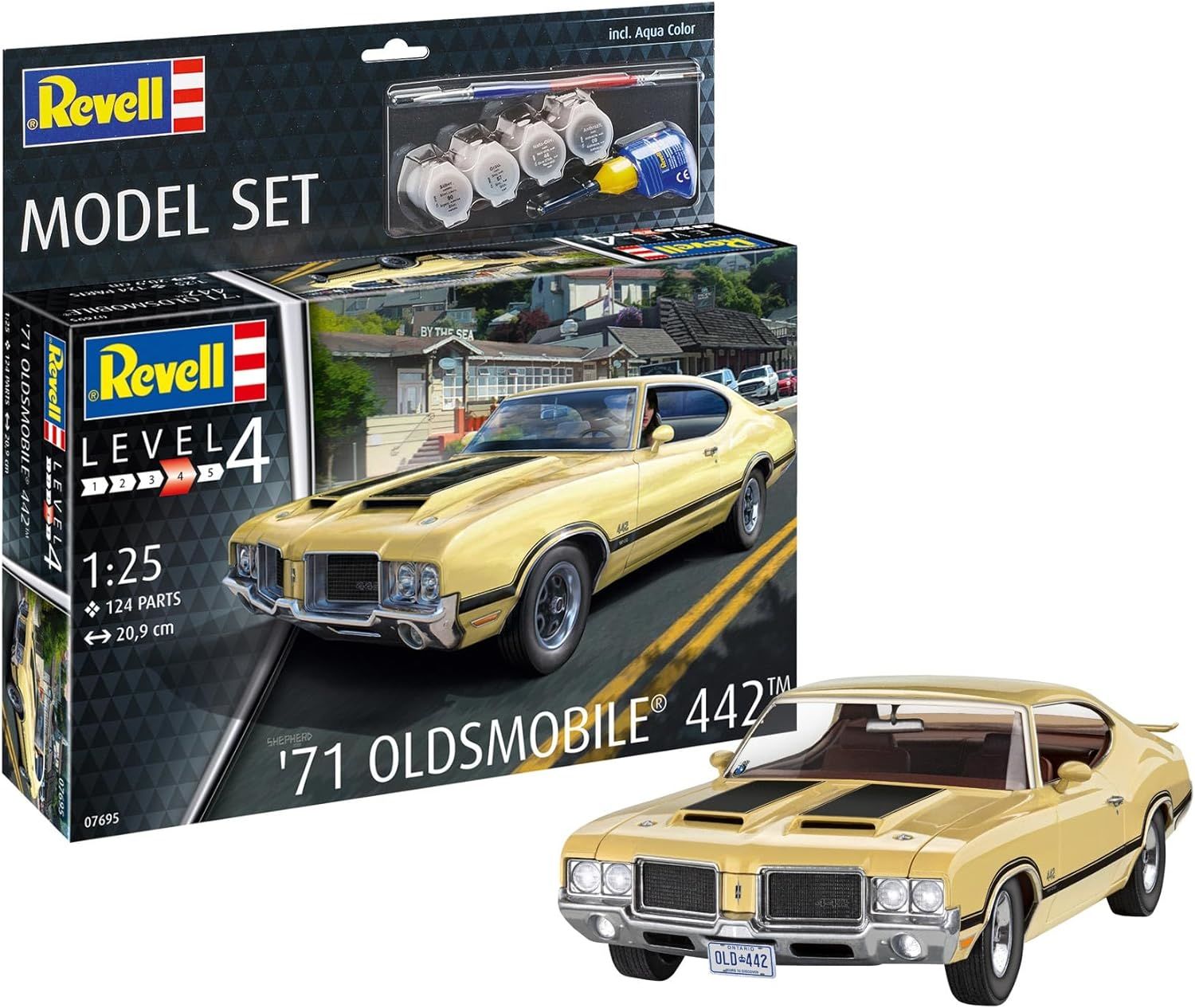 Revell Model Set 71 Oldsmobile 442