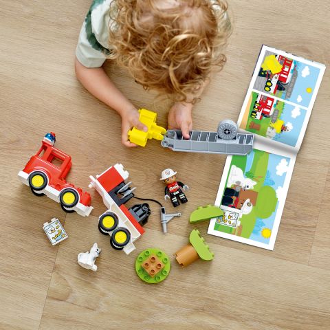 LEGO® DUPLO® Kurtarma İtfaiye Kamyonu 10969 Yapım Oyuncağı