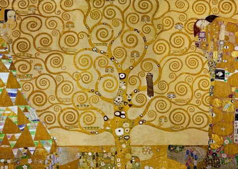 1000 Parça Puzzle Klimt Hayat Ağacı