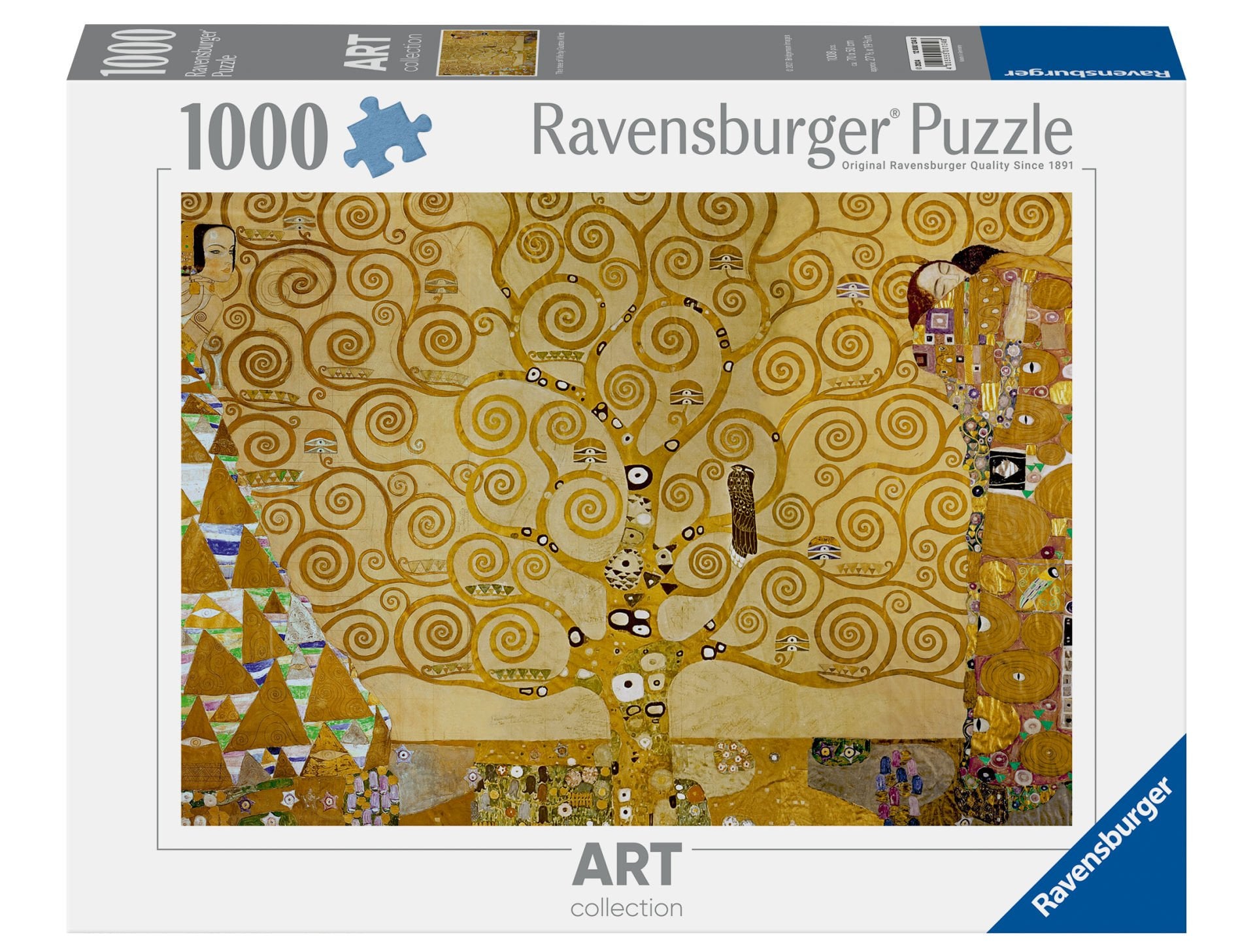 1000 Parça Puzzle Klimt Hayat Ağacı