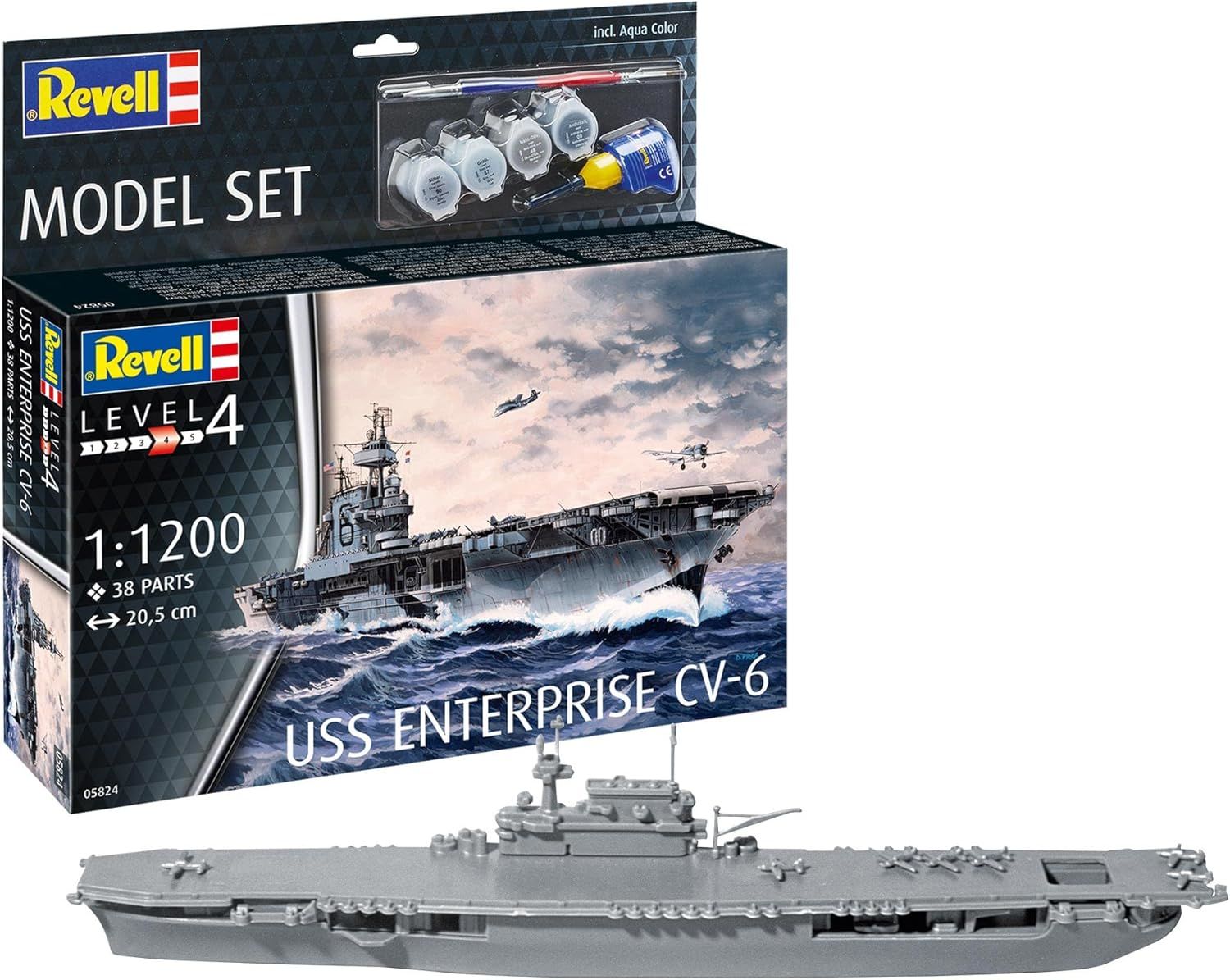 Revell Model Set USS Enterprise CV-6