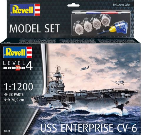 Revell Model Set USS Enterprise CV-6