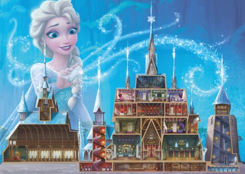 1000 Parça Puzzle Walt Disney Elsa Şatosu