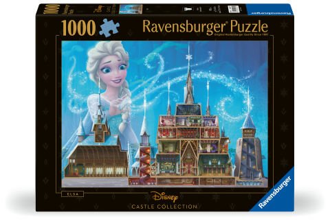 1000 Parça Puzzle Walt Disney Elsa Şatosu