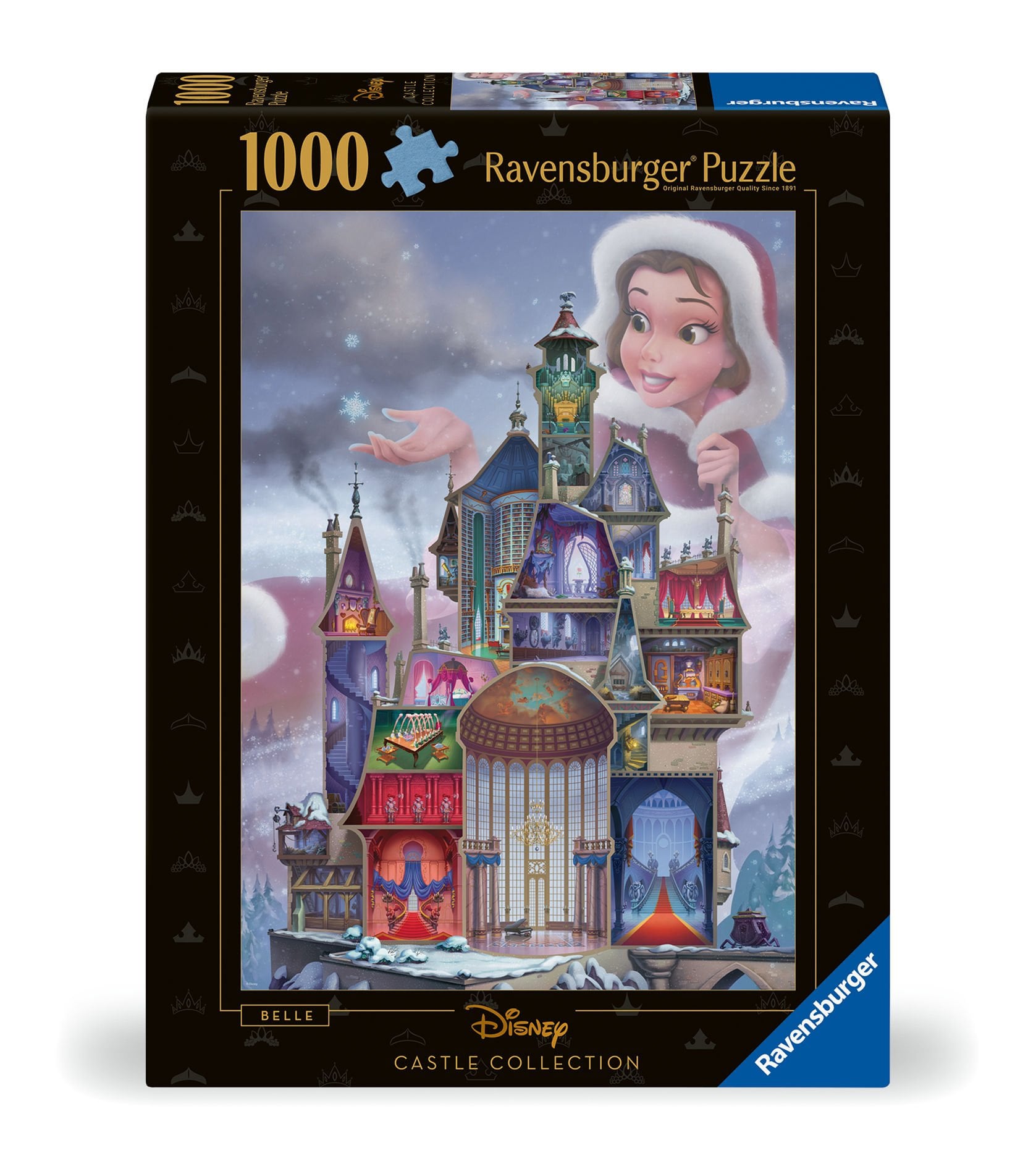 1000 Parça Puzzle Walt Disney Belle Şatosu
