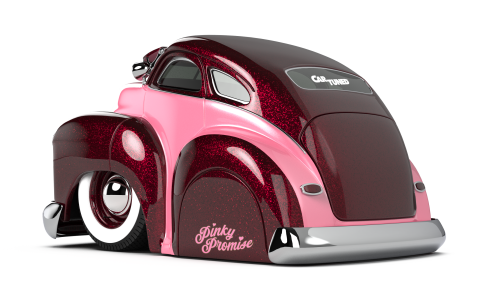 CarTuned S2 1947 Chevy Fleetline - Pembe Lowrider Araba