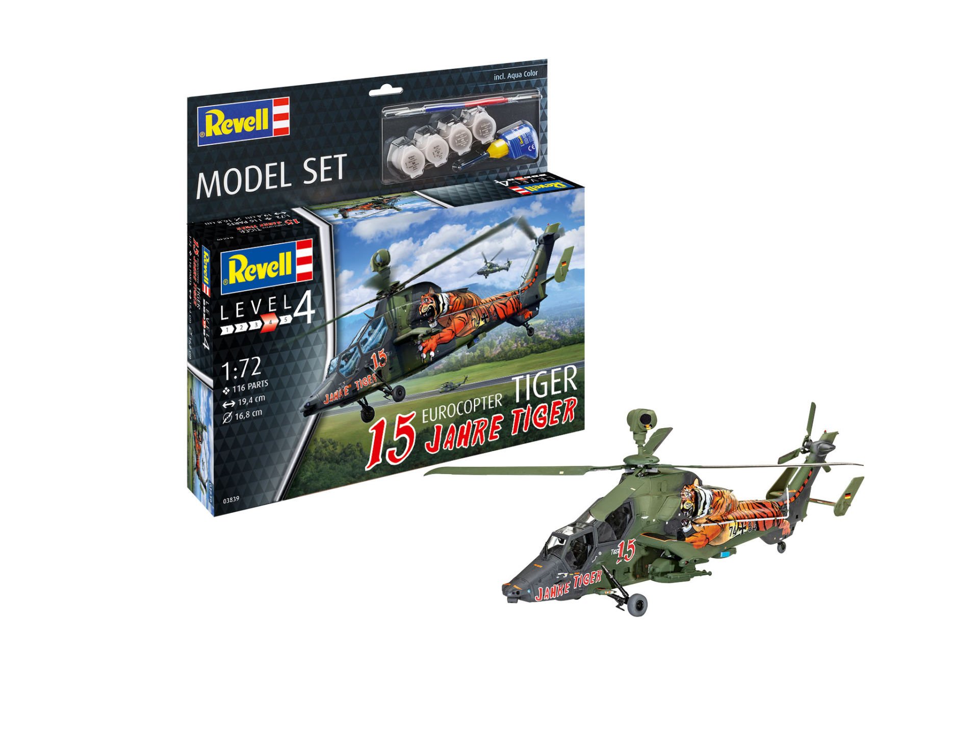 Revell Model Set Eurocopter Tiger ''15 Jahre Tiger''