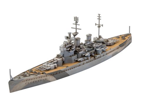 Revell Gift Set Diyorama Başlangıç Seti - Bismarck