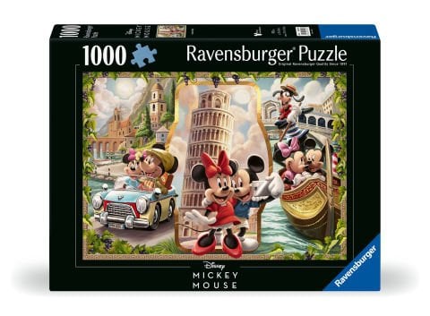 1000 Parça Puzzle Walt Disney Mickey Minnie