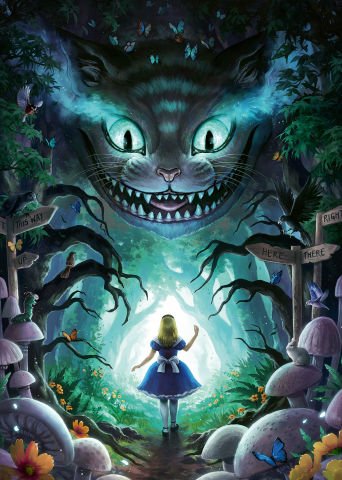1000 Parça Puzzle Alice Harikalar Diyarında