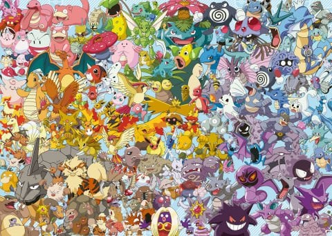 1000 Parça Puzzle Pokemon