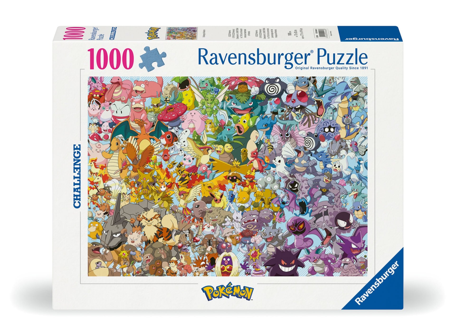 1000 Parça Puzzle Pokemon