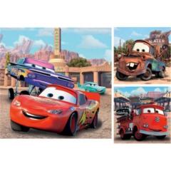 Walt Disney - Cars 2  Yarış - 3 x 49 Parça