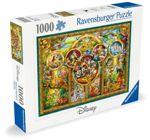 1000 Parça Puzzle En Güzel Disney Teması