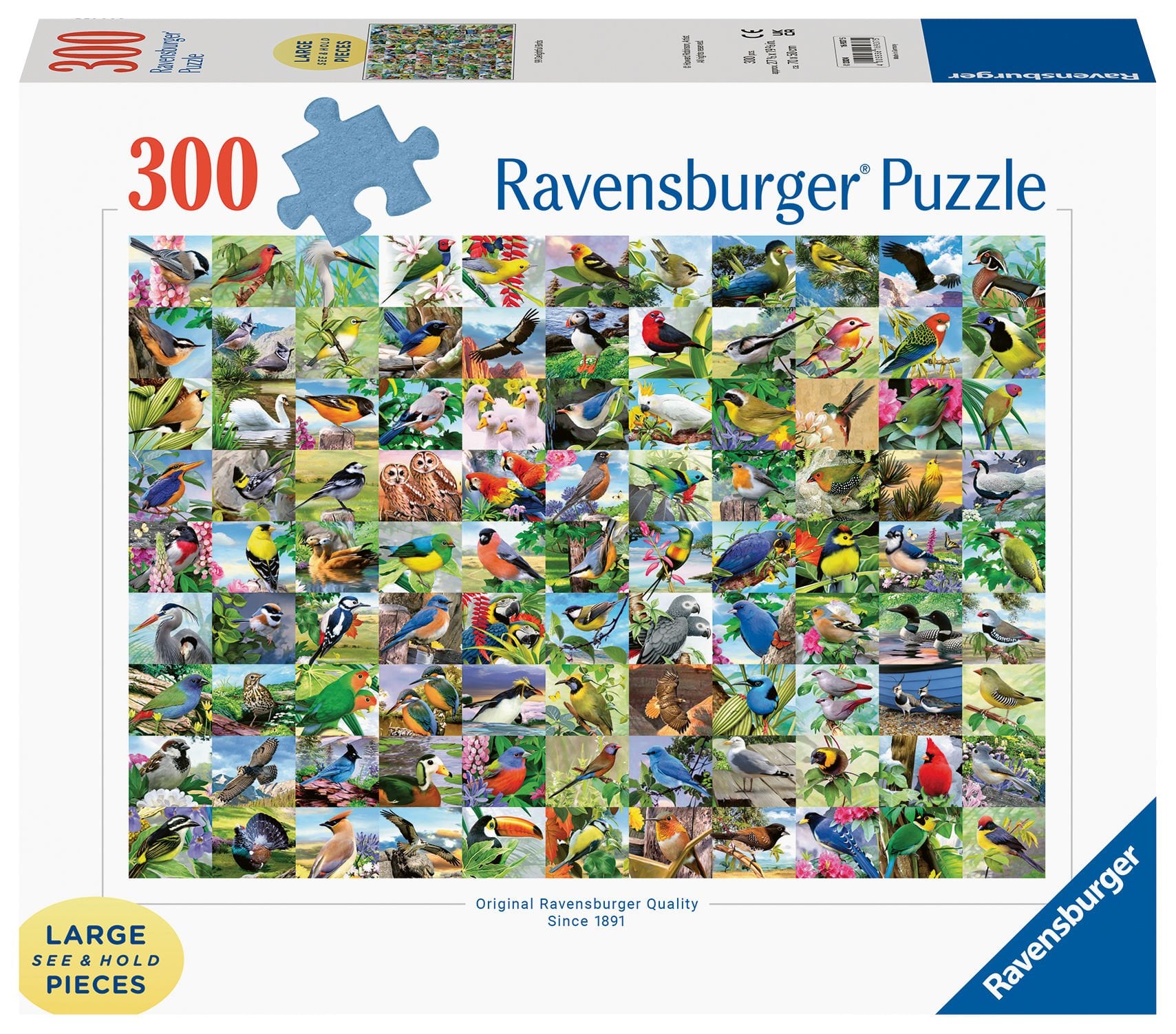 300 Parça Puzzle Kuşlar