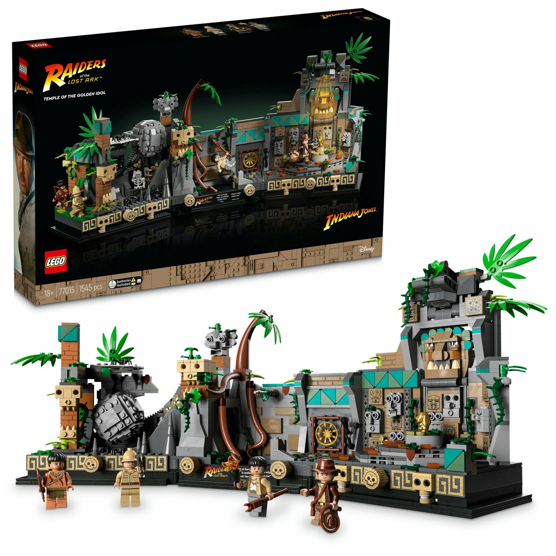 LEGO® Indiana Jones™ Altın İdol’ün Tapınağı 77015