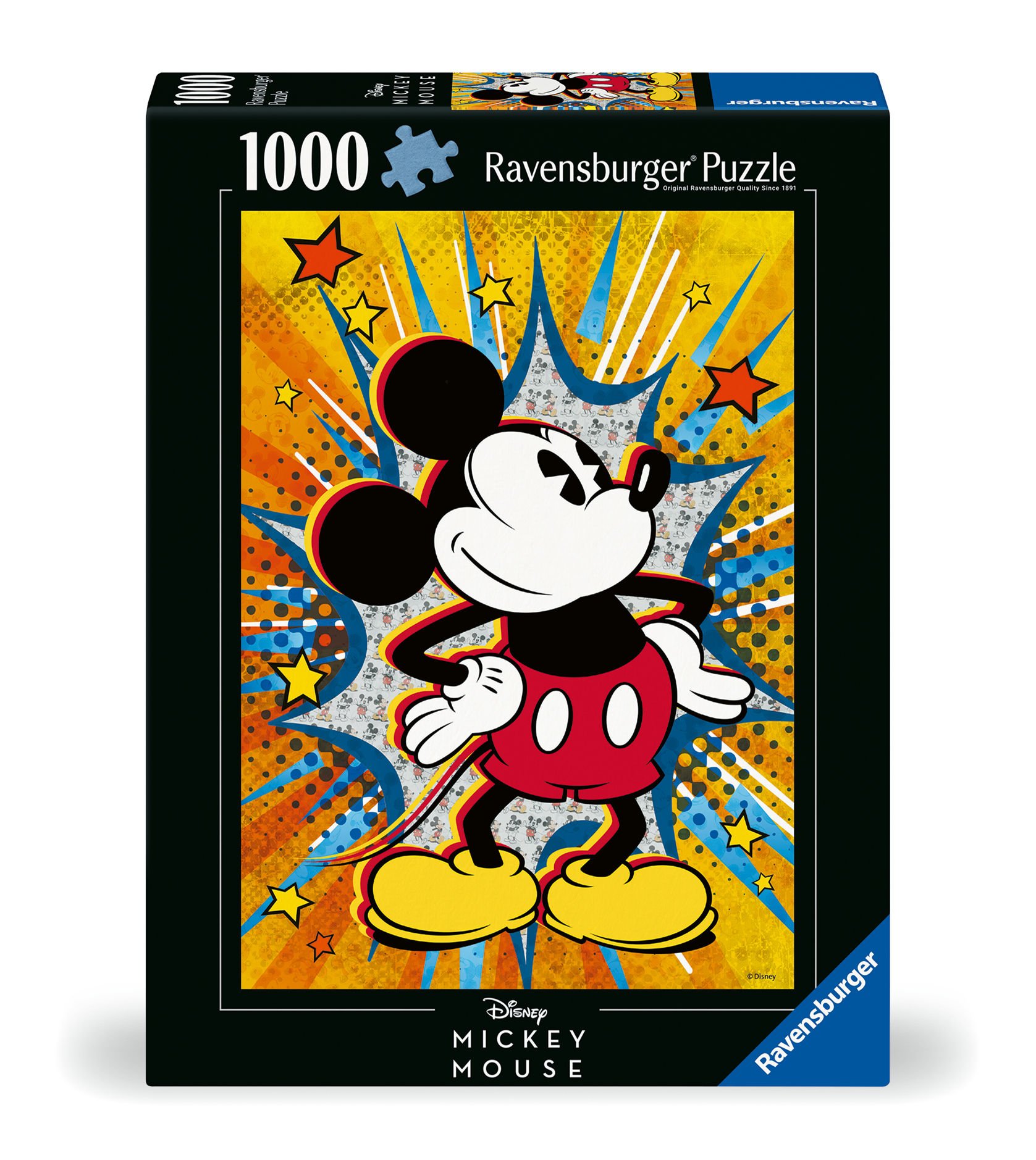 1000 Parça Puzzle Retro Mickey