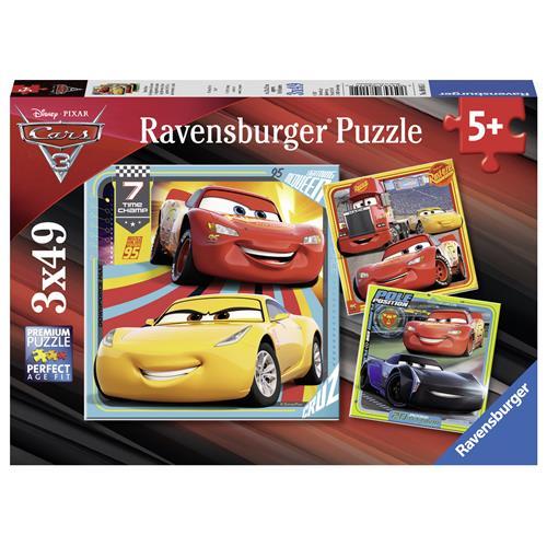 Ravensburger 3x49 Parçalı Puzzle Walt Disney Cars3-080151